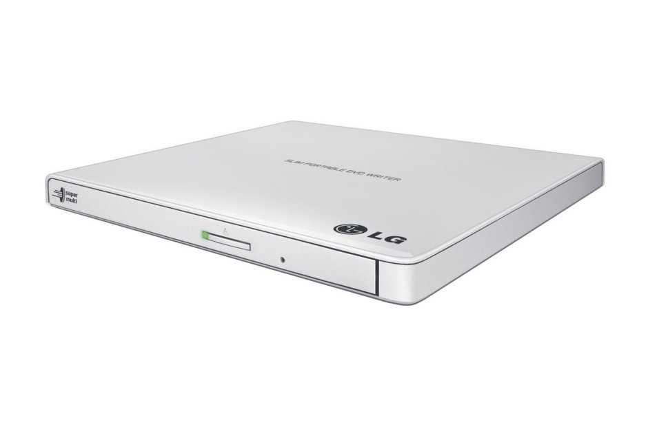 Оптично устройство DVD RW LG GP57EW40 External USB2 0 White