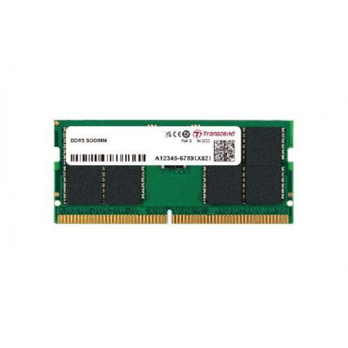 RAM памет DDR5 SODIMM 16GB Transcend JM 4800 1Rx8 2Gx8 CL40 1 1V