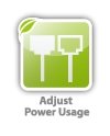 Adjust power usage