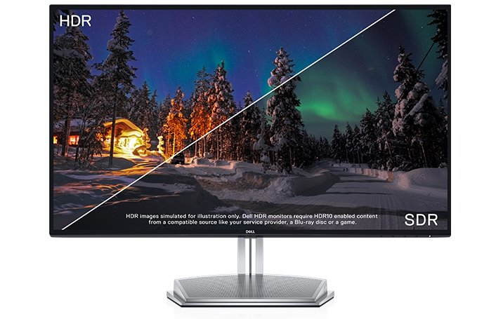 Dell S2718H Monitor - Incredible visuals with Dell HDR