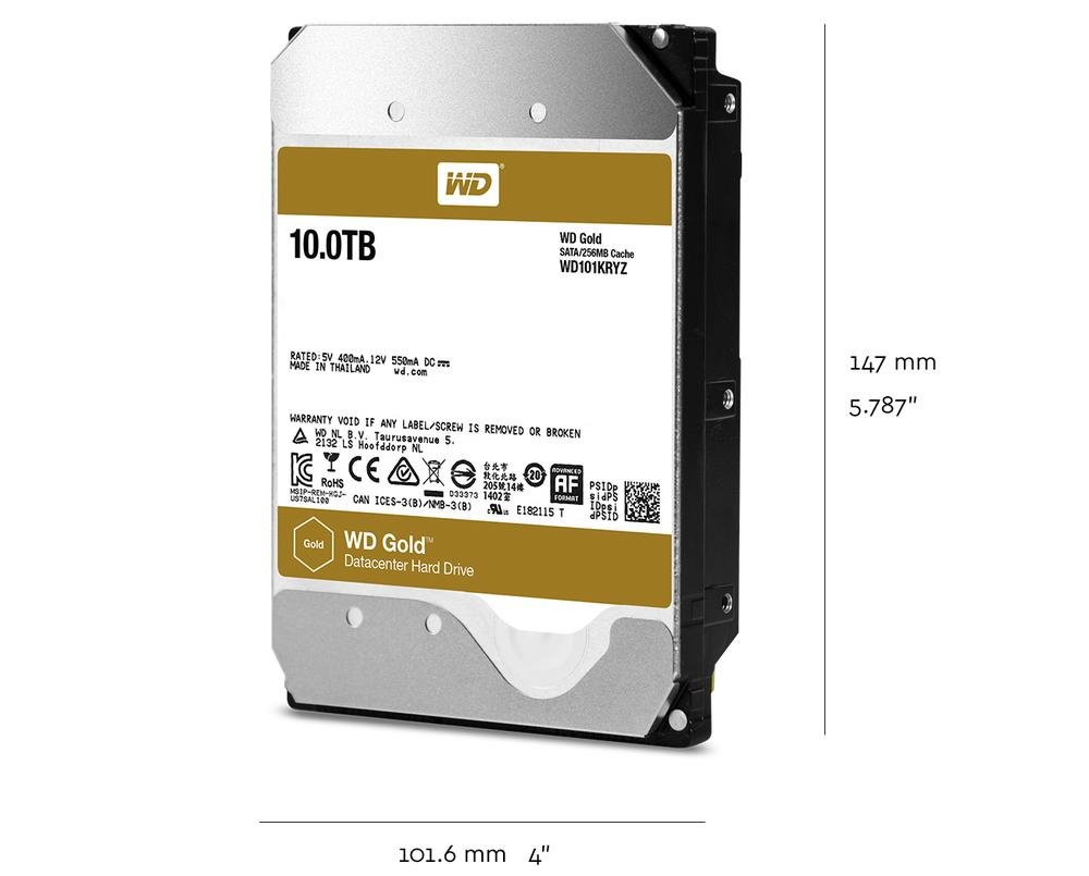 WD Gold Datacenter Hard Drive | Tech Specs