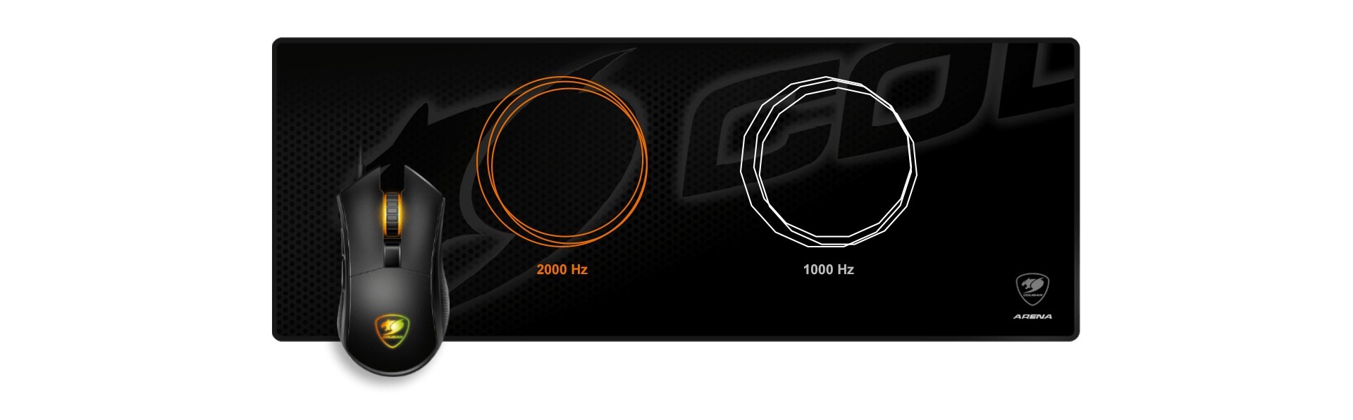 COUGAR Revenger S - Multi-color Backlight System (2 Zone RGB)