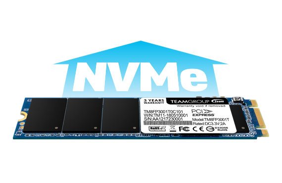Support NVMe standard solid state drive