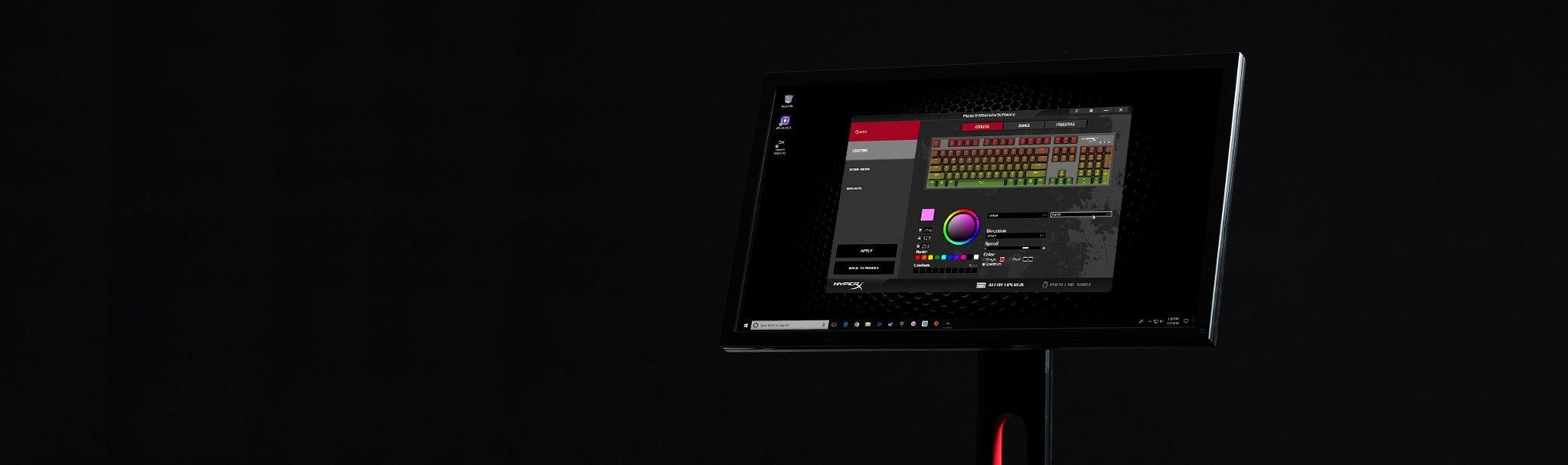 HyperX NGenuity software enables advanced customization