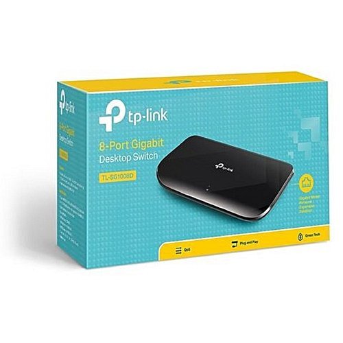 Суичове > TP-Link TL-SG1008D (снимка 5)
