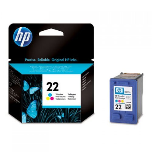 Консумативи за принтери > HP No.22 color C9352AE (снимка 1)