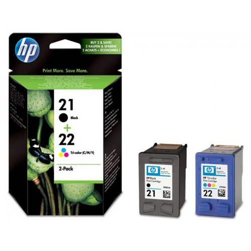 Консумативи за принтери > HP HP 21/22 SD367AE (снимка 1)