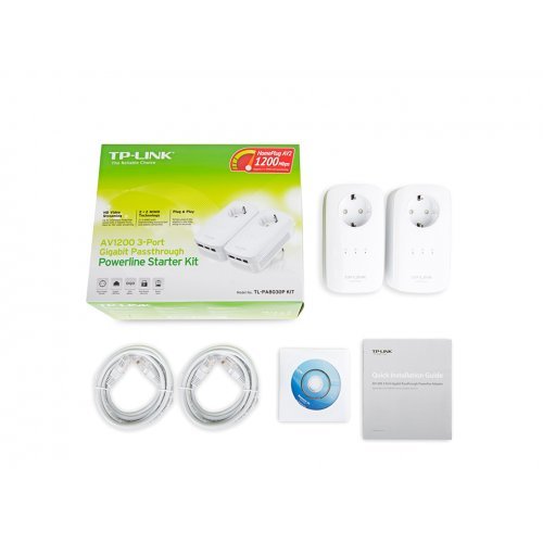 Powerline адаптери > TP-Link TL-PA8030PKIT (снимка 4)