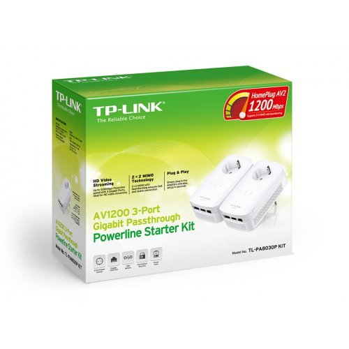 Powerline адаптери > TP-Link TL-PA8030PKIT (снимка 5)