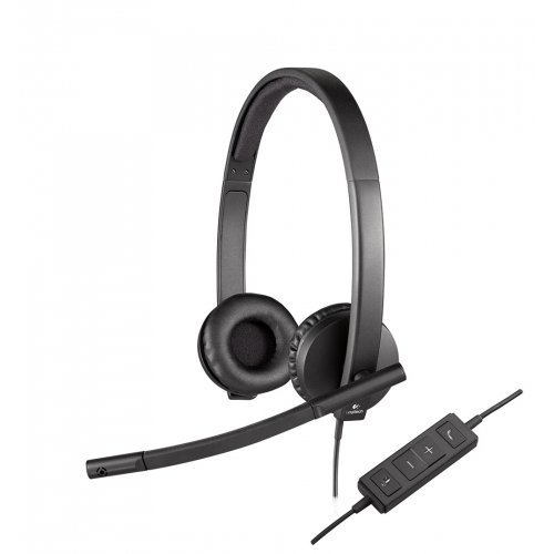 Слушалки Logitech H570e Stereo 981-000575 (снимка 2)