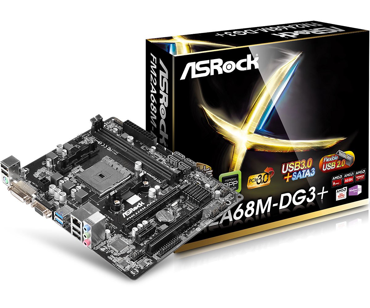 Материнская плата asrock fm2a68m dg3 какие видеокарты подойдут