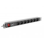 Разклонител Lanberg PDU-07E-0200-BK