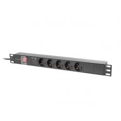 Разклонител Lanberg PDU-05F-0200-BK
