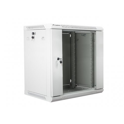 Комуникационен шкаф Lanberg WF01-6412-10S (снимка 1)