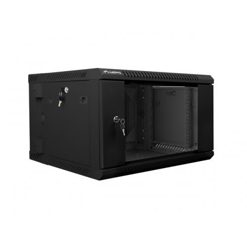 Комуникационен шкаф Lanberg WF02-6606-10B (снимка 1)