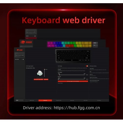 Клавиатура MadLions MAD-68-R-WH (снимка 4)