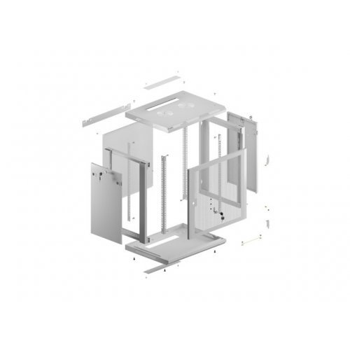 Комуникационен шкаф Lanberg WF01-6412-23S (снимка 12)