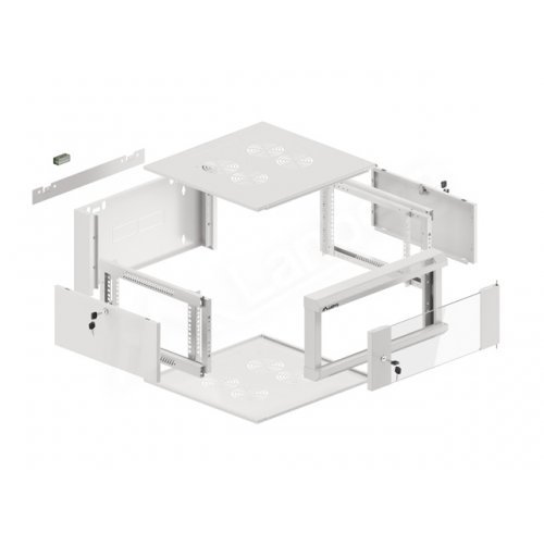 Комуникационен шкаф Lanberg WFFA-5604-10S (снимка 9)