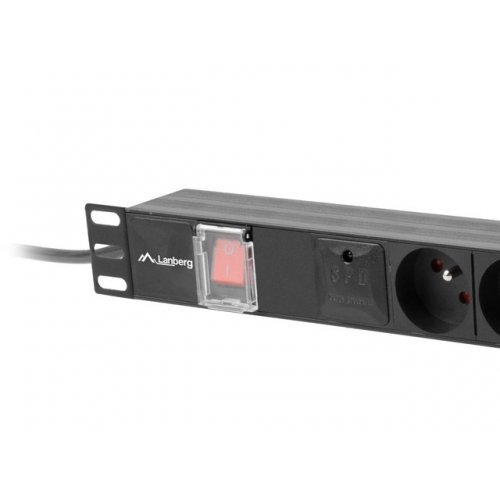 Разклонител Lanberg PDU-05E-0200-IEC-BK (снимка 5)