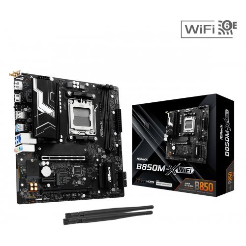 Дънна платка ASRock B850M-X WIFI (снимка 1)