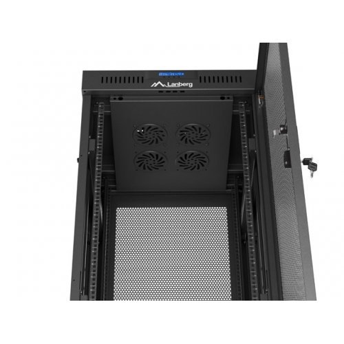 Комуникационен шкаф Lanberg FF01-6632-23BL (снимка 3)