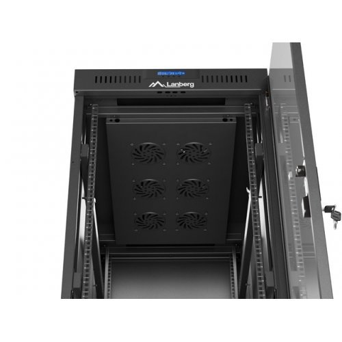 Комуникационен шкаф Lanberg FF01-6032-12BL (снимка 6)