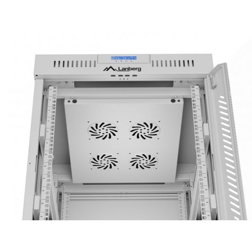 Комуникационен шкаф Lanberg FF01-6815-12SL (снимка 10)
