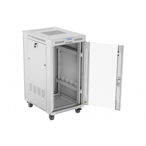 Комуникационен шкаф Lanberg FF01-6822-12SL (снимка 3)