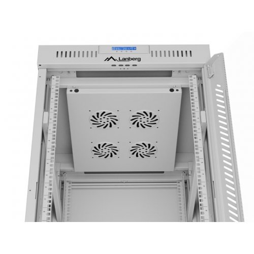 Комуникационен шкаф Lanberg FF01-6822-12SL (снимка 7)