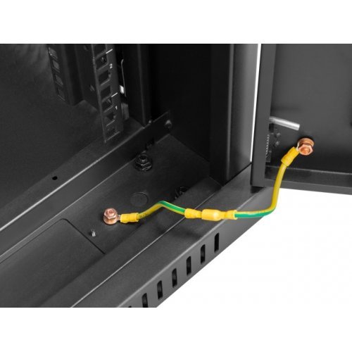 Комуникационен шкаф Lanberg FF01-6642-23BL (снимка 3)