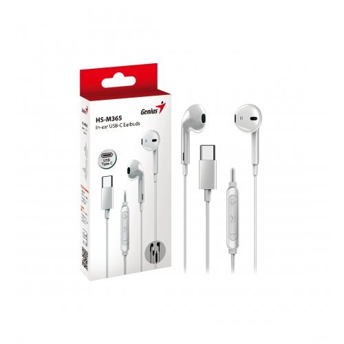 Слушалки Genius GENIUS-HS-M365-WH (снимка 2)