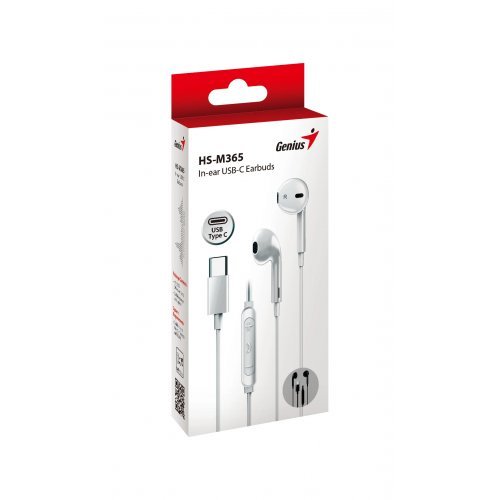 Слушалки Genius GENIUS-HS-M365-WH (снимка 3)