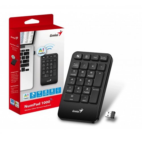 Клавиатура Genius GENIUS-NUMPAD-1000-BK (снимка 3)