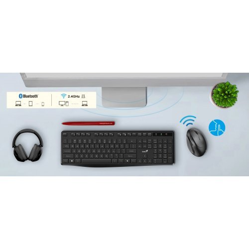 Мишка Genius GENIUS-ERGO-8350S-GR (снимка 4)