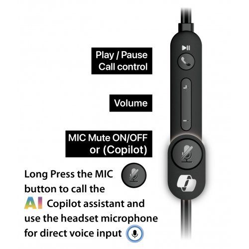 Слушалки Genius GENIUS-HS-220U-BK (снимка 5)