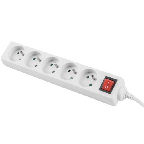 Разклонител Lanberg PS1-05E-0300-W (снимка 1)