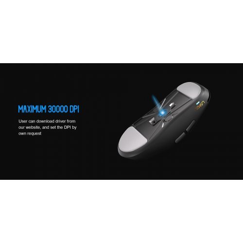 Мишка Lamzu LAMZU-INCA-WH (снимка 14)