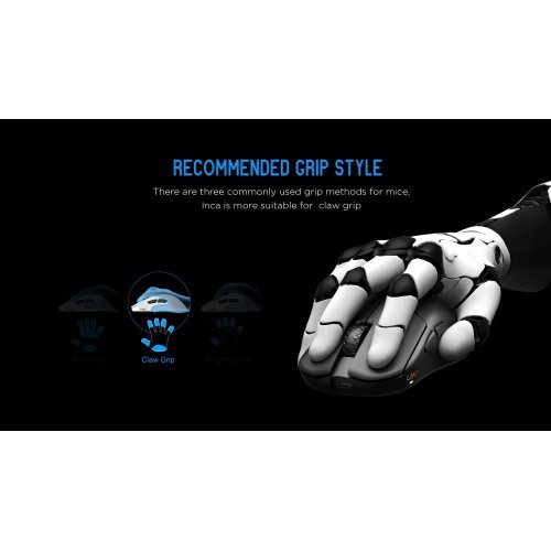 Мишка Lamzu LAMZU-INCA-WH (снимка 18)