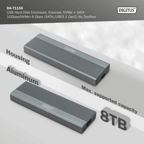 Кутия за диск Digitus DA-71156 (снимка 9)