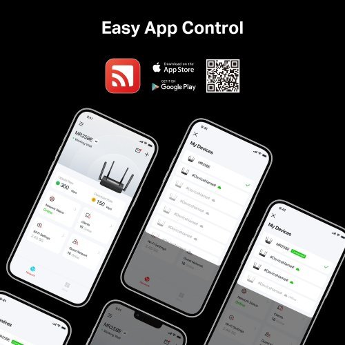 Безжичен рутер Mercusys MR25BE (снимка 8)