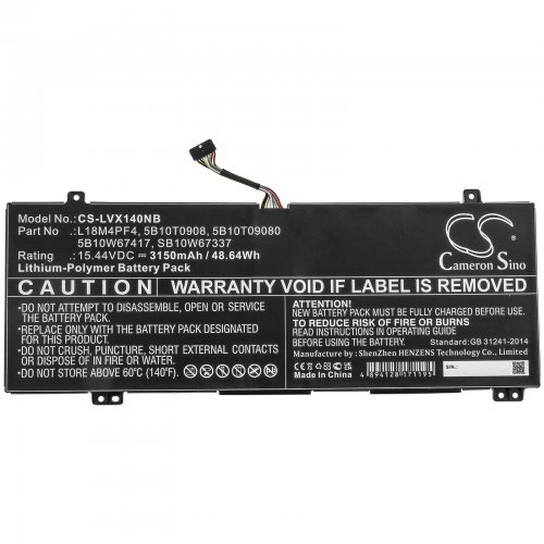 Батерия за лаптоп Cameron Sino CS-LVX140NB (снимка 1)