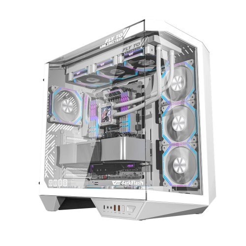 Компютърна кутия Darkflash DY470-WH (снимка 1)