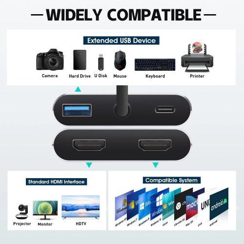 Докинг станция VCom CU450S (снимка 4)