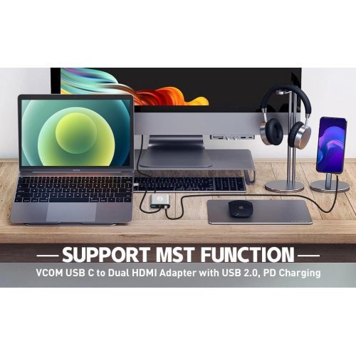 Докинг станция VCom CU450S (снимка 5)