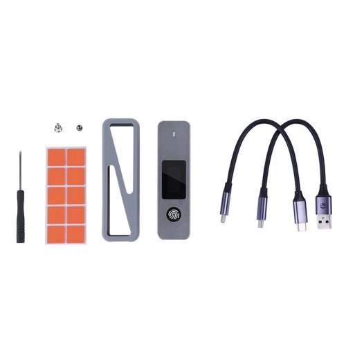 Кутия за диск VCom CU855SN-F (снимка 4)