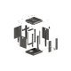 Комуникационен шкаф Lanberg WF11-3304-10B