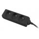 Разклонител Lanberg PS0-03E-0300-BK