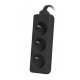 Разклонител Lanberg PS0-03E-0300-BK