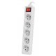 Разклонител Lanberg PS1-05E-0300-W