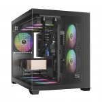 Компютърна кутия Gamdias AURA-GC10M-ARGB-BK